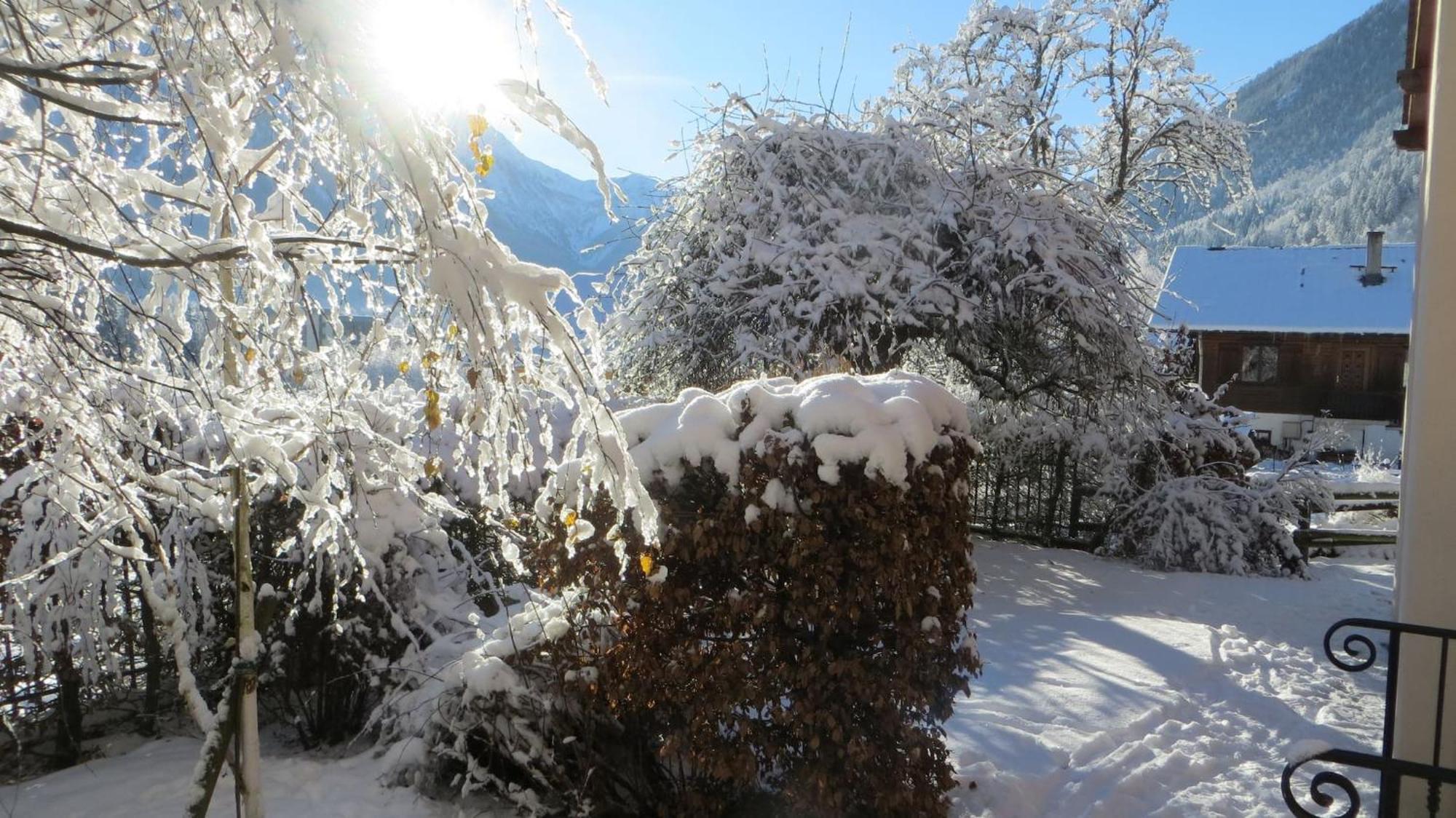 Les Alpins - Centre De Chamonix - Renove Avec Jardin Et Vue Imprenable Sur Le Montblanc Apartment ภายนอก รูปภาพ